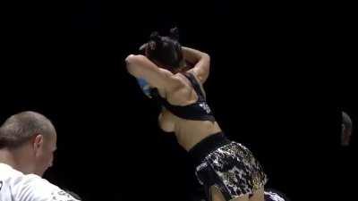 Literal /r/fightporn. Tai Emery flashes the crowd after stopping Rung-Arun Khunchai with an uppercut-hook combination.