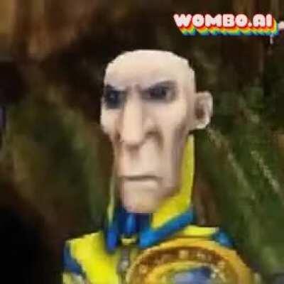 Cyrus Drake when you tell him you just killed his brother.