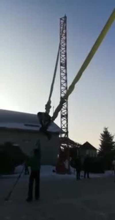 Trying to be a human slingshot