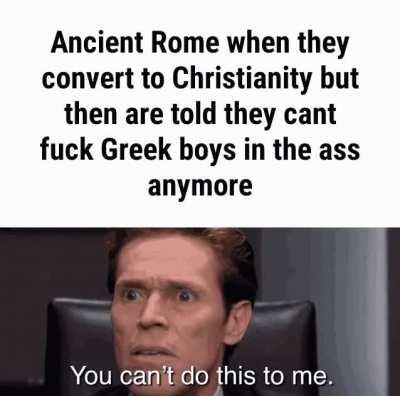 Aww man we can't do it anymore