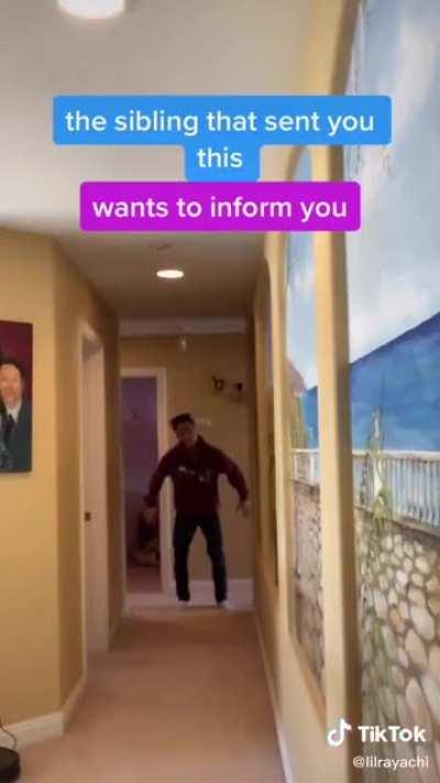 Can anyone tell me why my sister sent me this?