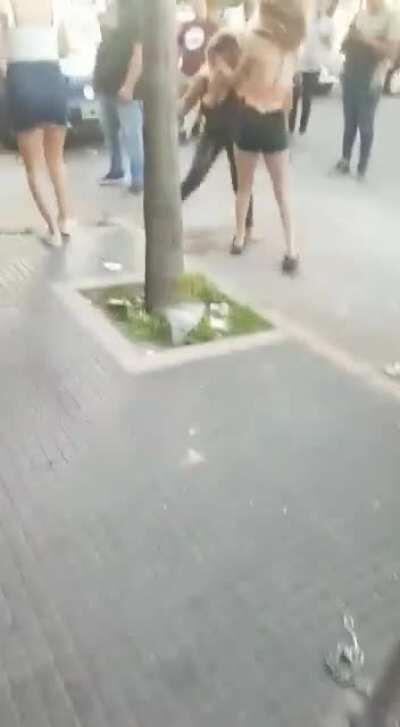Girl fight in Cordoba