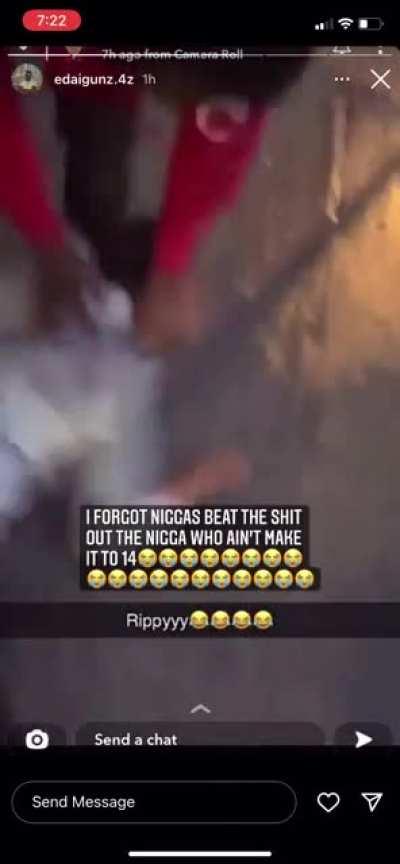 Jayrip getting jumped by drilly members