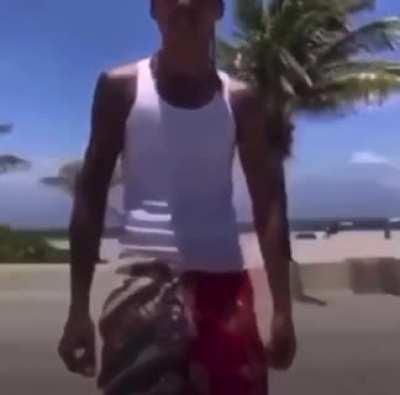 Her: so you be in the streets like that Me: