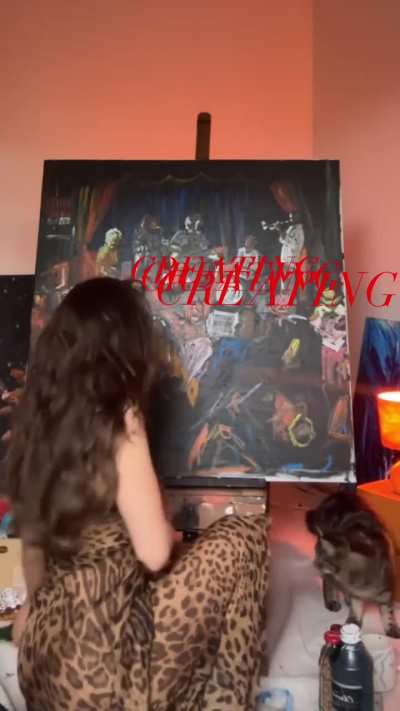 Almost looks see through!