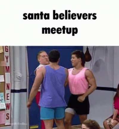 Average santa believer😎