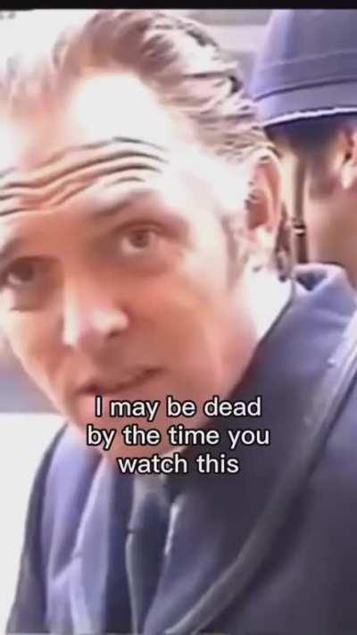 Rick Mayall's Last Cryptic Message