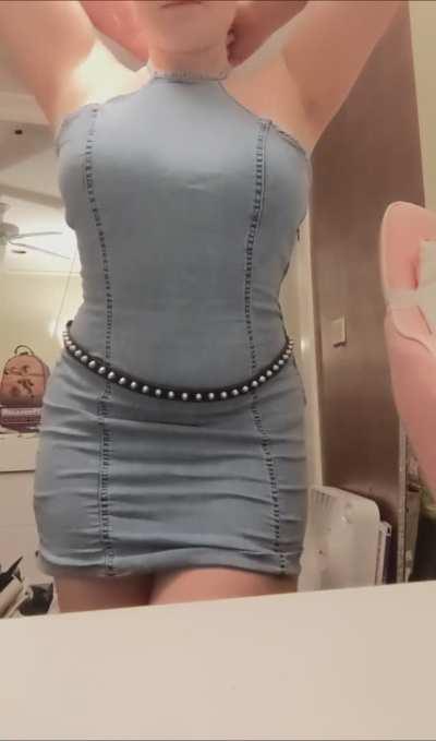 I like to wear clothes that are easy to take out on first dates, I hope you don't mind.