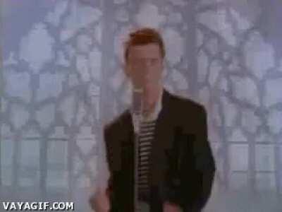 Never gonna look at those tits