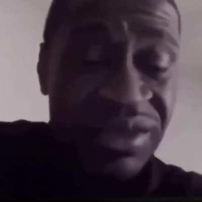 Old video of George Floyd spitting some truth about black men in America.