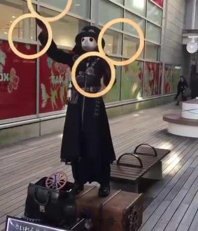 Dr. Plague, thief of the sacred halos