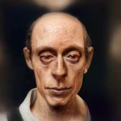 A.I. Reconstruction of Ramses II based on photos of his mummified remains