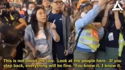 HMC while I put HK Police in their place