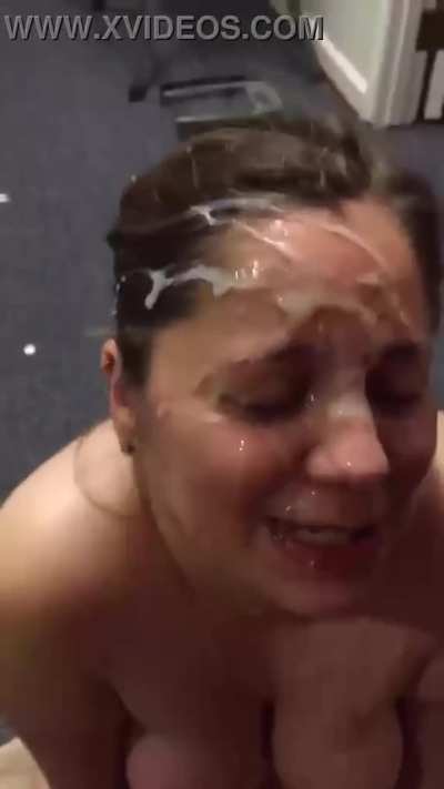 You dont need to be a porn star to take 3 loads to the face