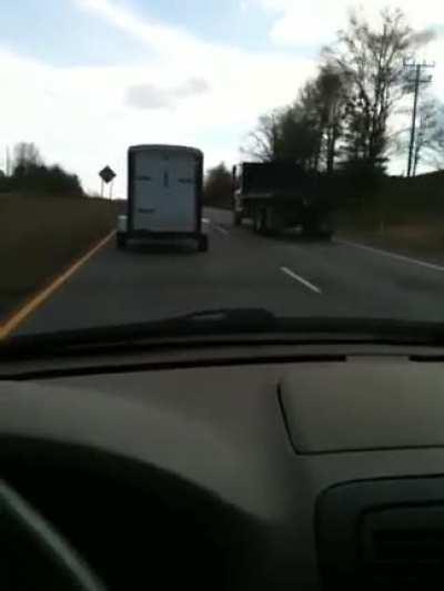 Recording the drivers ahead of you for holding up traffic