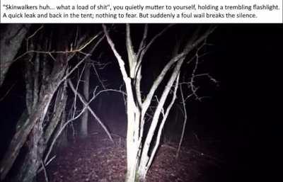 Its not natural. How can you hope to outrun it in the vastness of the forest?