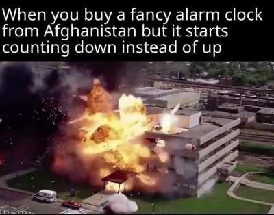 That’s a weird alarm clock