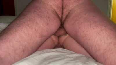 Boyfriend gets fucked by my friend in a hotel room