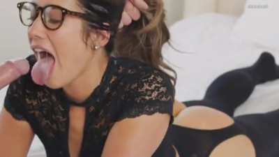 Lovely Eva Lovia Gently Facefucked by Jean Val Jean's Bwc