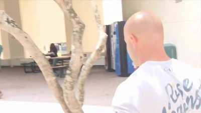 Miami-Dade officer charged, threw cheeseburger at his wife and punched her in the head.