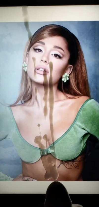 My first cumtribute for my goddess