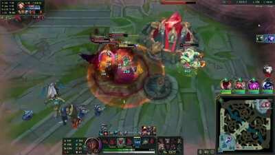 >Walks in enemy base >