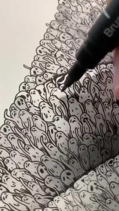 Ghosts rose from the dead