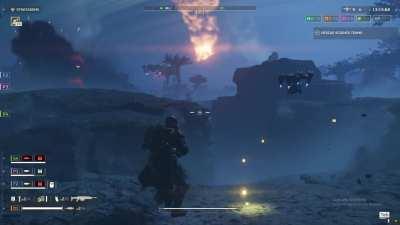 Making new friends on Malevelon Creek!