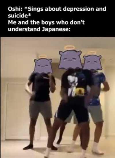 When Oshi Sings About Depression