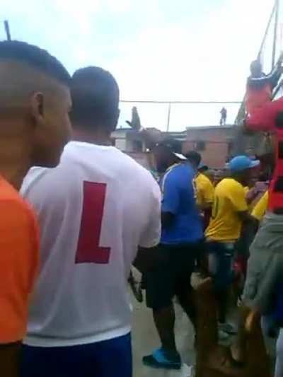 Good old soccer game