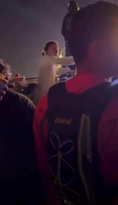 This guy was heated saying people were dying and got told to calm down