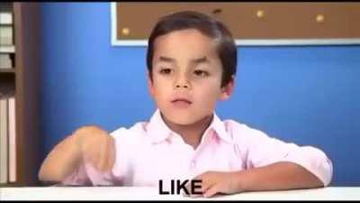 Kid straight up just said 