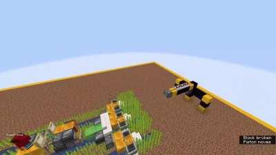 sugarcane harvester that looks like a real-life tractor...