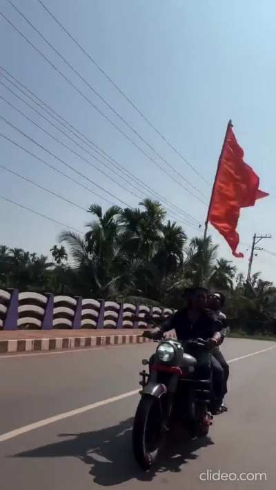 The Youth of Kerala is embracing Saffron as never before