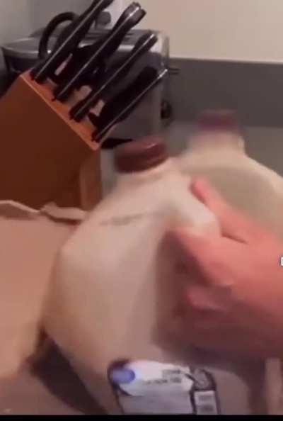 NOOOO THE CHOCOLATE MILK