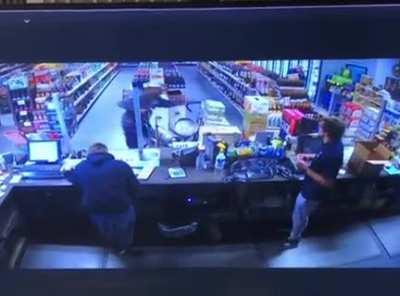 Stacking beer cases like dominoes