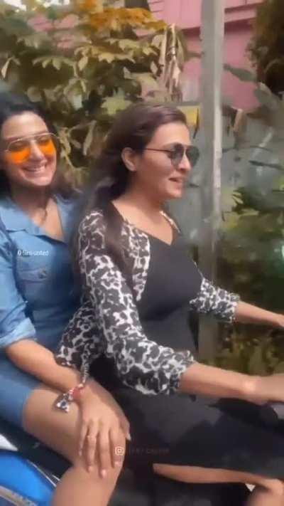 Divya Pillai and Dia