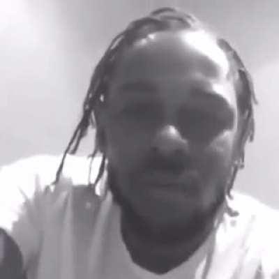 Stay patient, y'all, Kendrick's making a masterpiece.