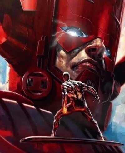 Silver Surfer and Galactus • Werble motion