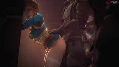 Zelda's anal practice