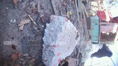 Hand to hand combat, killed by knife 