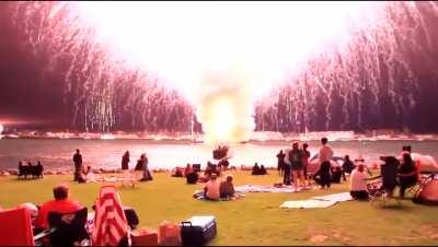 You get to see the whole show, but it only last 20 seconds.