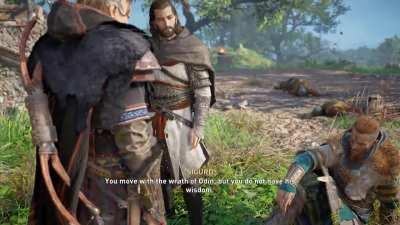 Told myself i was going to be nice to him this playthrough but he’s just so god damn irritating