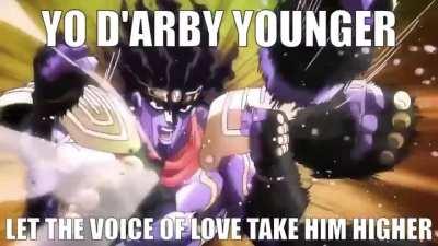 D'arby Younger experiences the voice of love