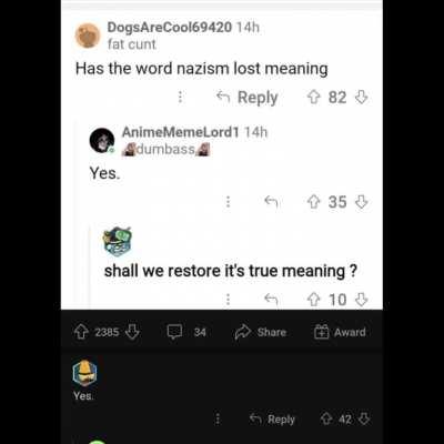 Restoring its True Meaning