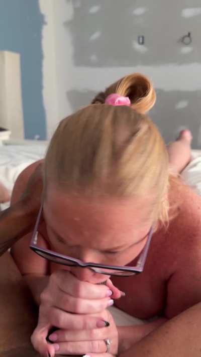 Invited a BBC over for lunch and sent this video to hubby at work