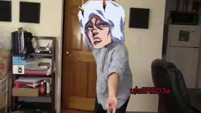 Wes 2 seconds after regaining his memories