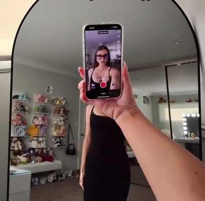 When I woke up from the great shift I was super confused. I'd gone from working at my shitty job, to in this tight body... Once I saw my own perspective though, I was so excited. I was that fucking tiktok chick! I now had the easiest ride, all of my looks