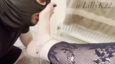 When he gives you those long licks! 