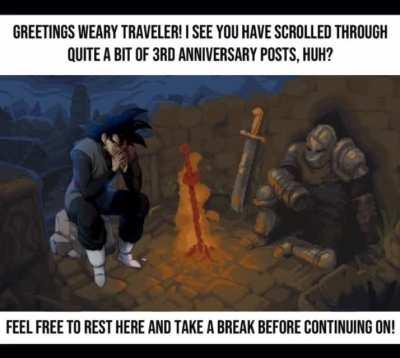 Why not rest here for a bit? 3rd Anniversary posts are just getting started